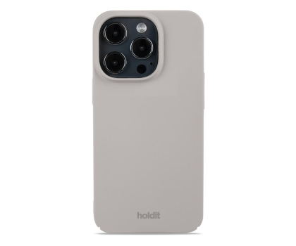 Etui do telefonów Holdit Slim Case iPhone 15 Pro Taupe 15955